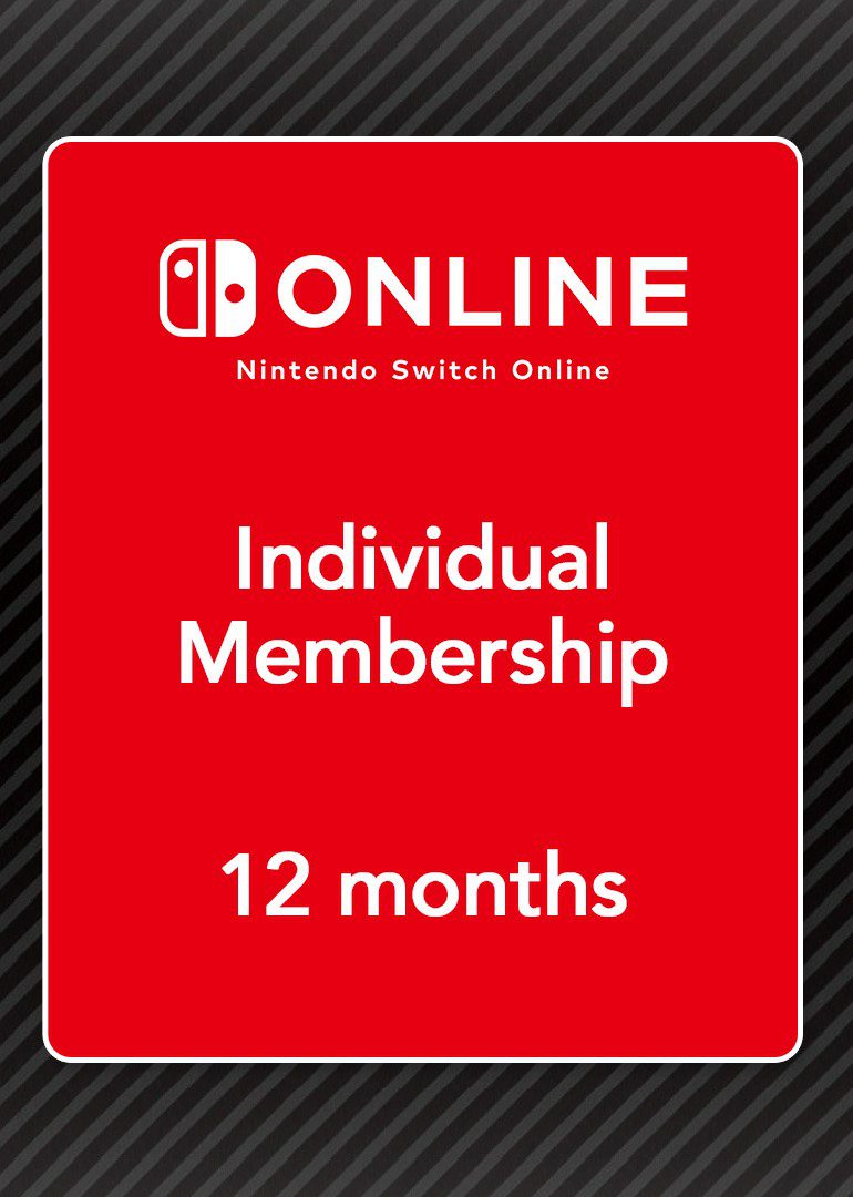nintendo switch online individual membership